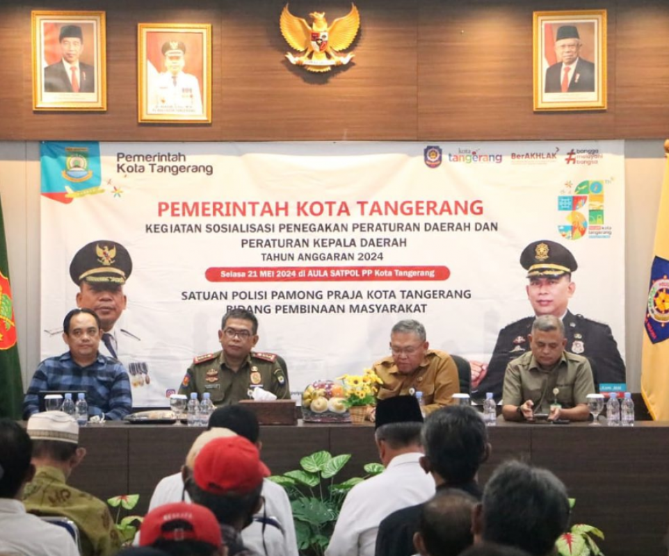 Sosialisasi Penegakan Perda Dan Perwal Kota Tangerang