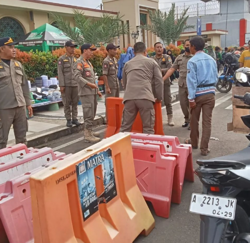Penertiban Pelanggar Perda Kabupaten Pandeglang