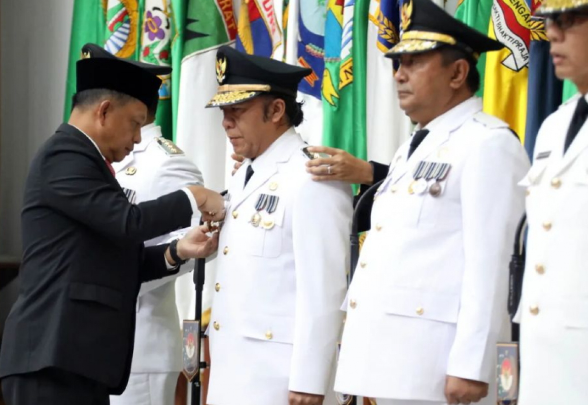 Pelantikan Kembali Al - Muktabar Menjadi Pj Gubernur Banten