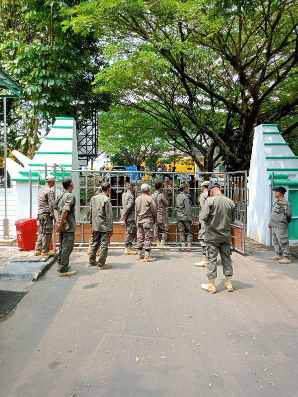 Pengamanan Aksi  Unjuk Rasa DLH