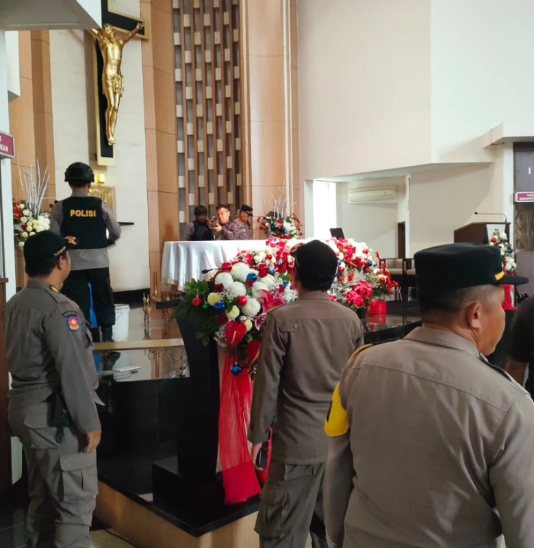 Satpol PP Kerahkan Ratusan Personel Amankan Perayaan Natal wilayah Kabupaten Tangerang