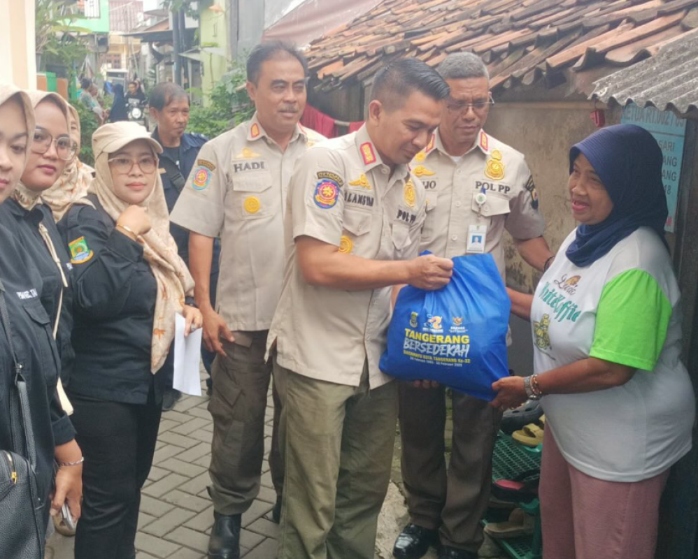 Tangerang Bersedekah Meyambut HUT Kota Tangerang Ke-32
