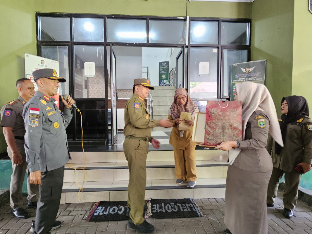 Pisah Sambut Pejabat Satpol PP Provinsi Banten