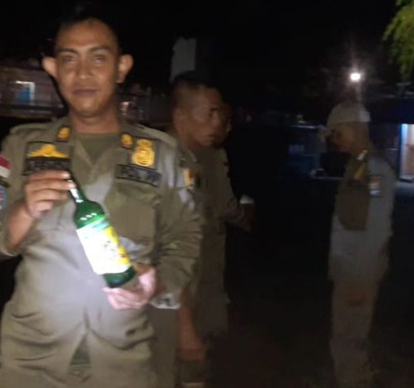 Monitoring Dan Pengawasan Ruang Terbuka Satpol PP Kota Cilegon