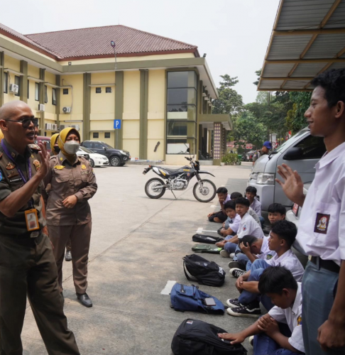 Belasan Pelajar Diamankan Satpol PP Kabupaten Tangerang
