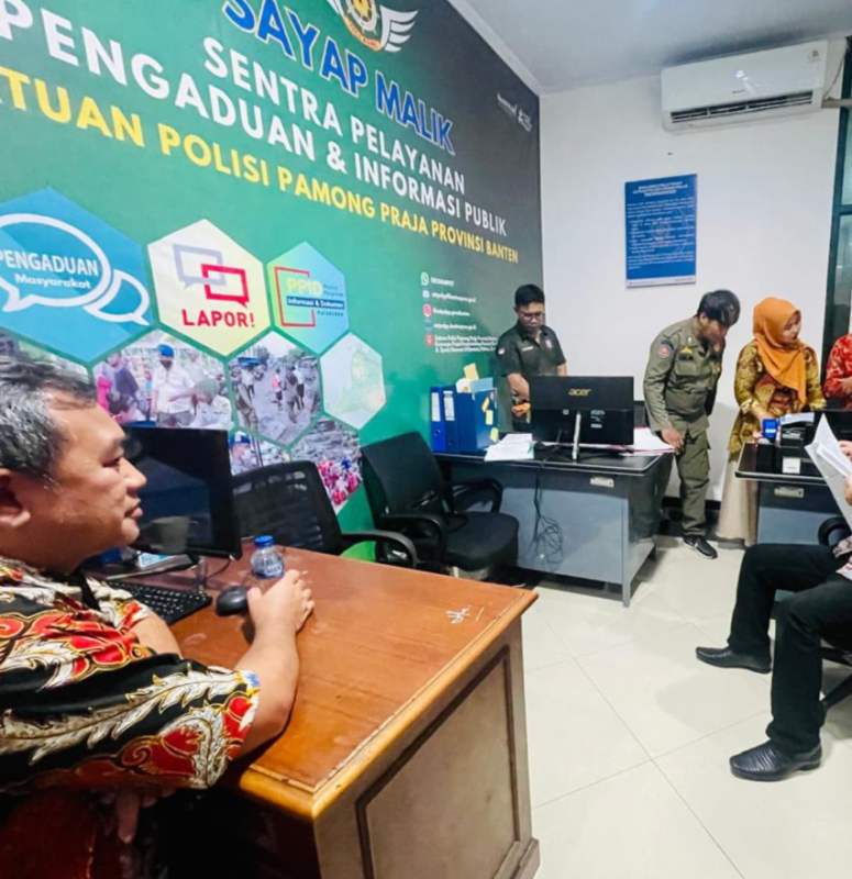 Visitasi Komisi Informasi Provinsi Banten