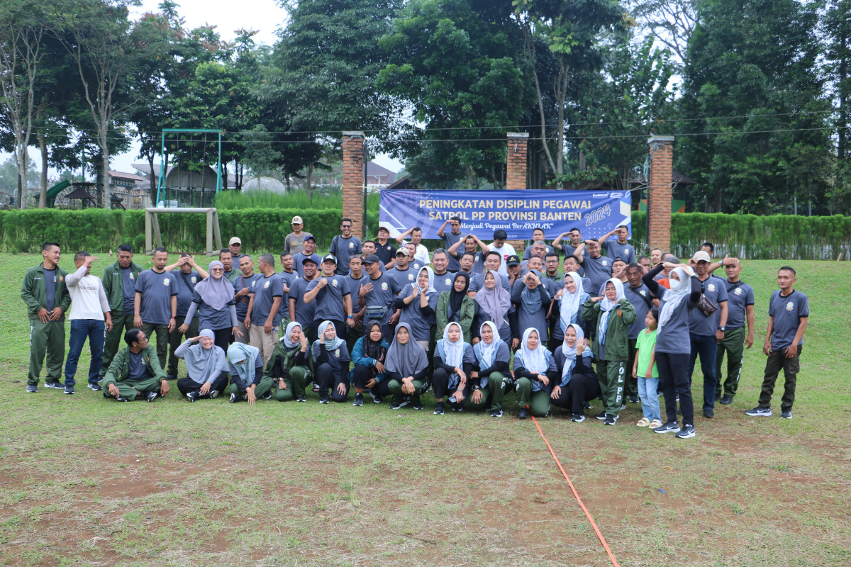 Peningkatan Disiplin Aparatur Satpol PP Provinsi Banten