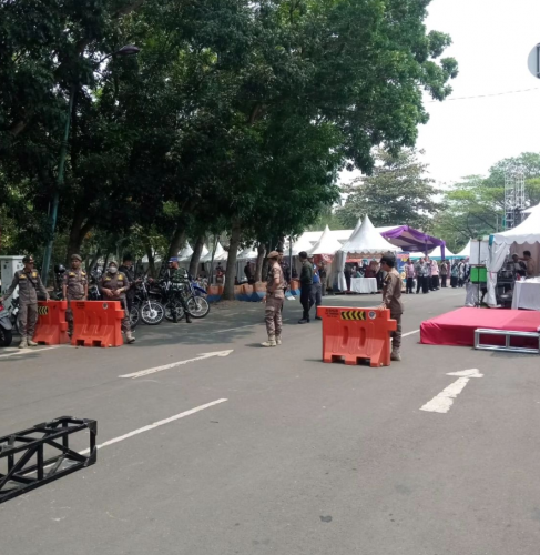 Pengamanan Hari Koperasi Ke-76 Tingkat Kabupaten Tangerang