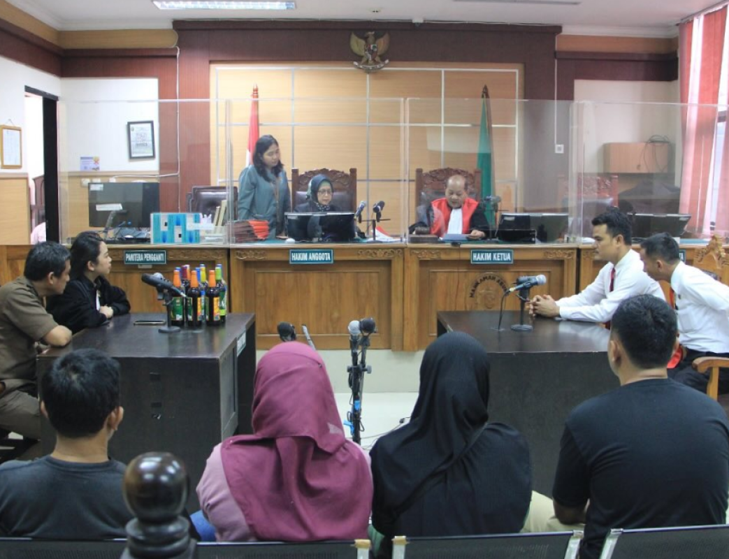 Sidang Tindak Pidana Ringan Satpol PP Kota Tangerang