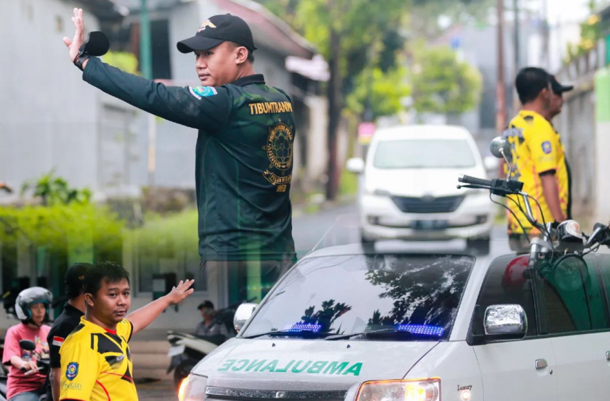 Pengamanan Road To Tangsel Marathon 2024