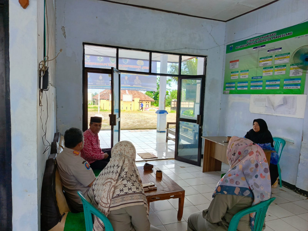 Koordinasi Peran Trantibum Ke Kecamatan Patia Kabupaten Pandeglang