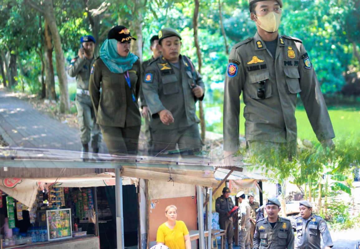 Penertiban Aparatur Dan Pelajar Wilayah Kota Tangsel