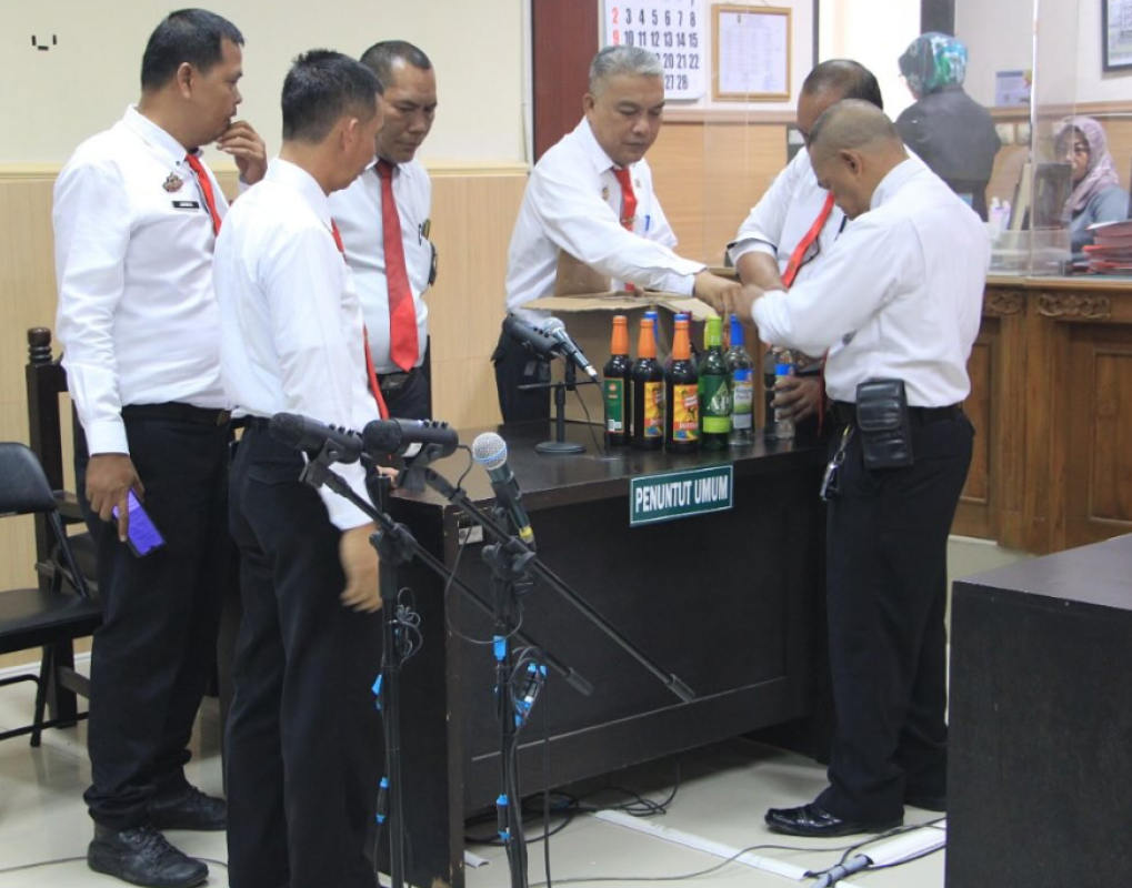 Satpol PP Kota Tangerang Melaksanakan Sidang Tindak Pidana Ringan Pelanggar Perda