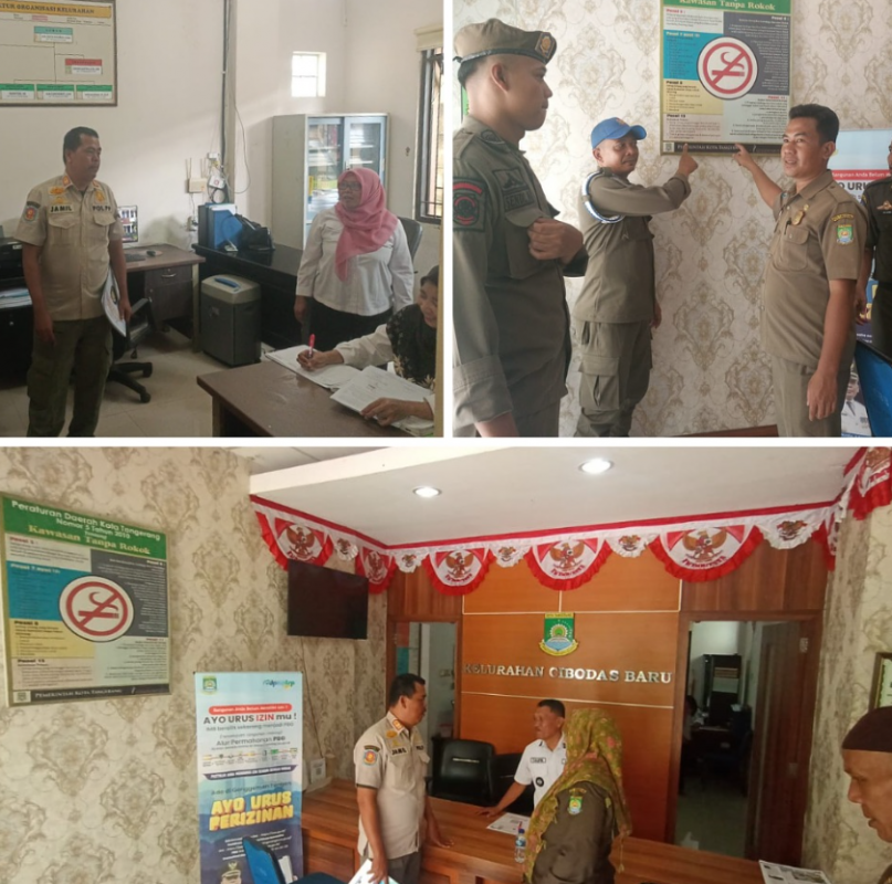 Penegakan Peraturan Daerah (Perda) No. 5 Tahun 2010 tentang Kawasan Tanpa Rokok (KTR)