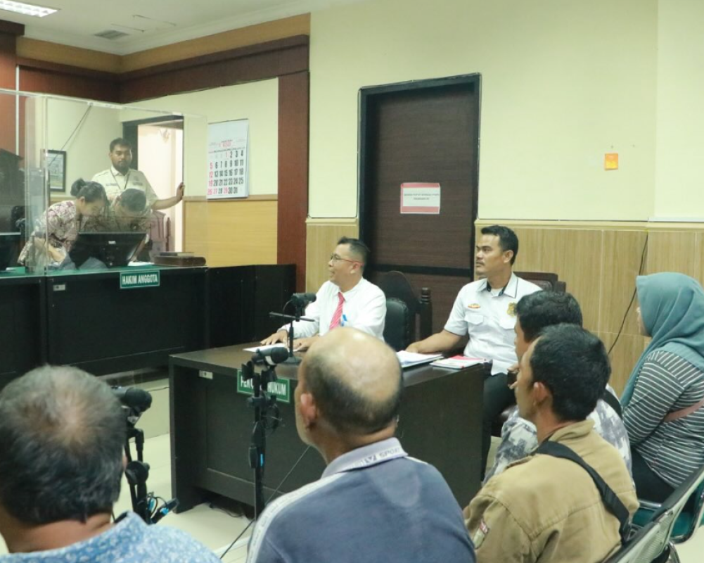 Sidang Tindak Pidana Ringan Pelanggar Perda Satpol PP Kota Tangerang