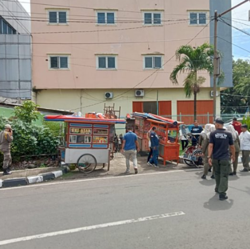 Patroli Dalam Kota Satpol PP Kota Tangerang