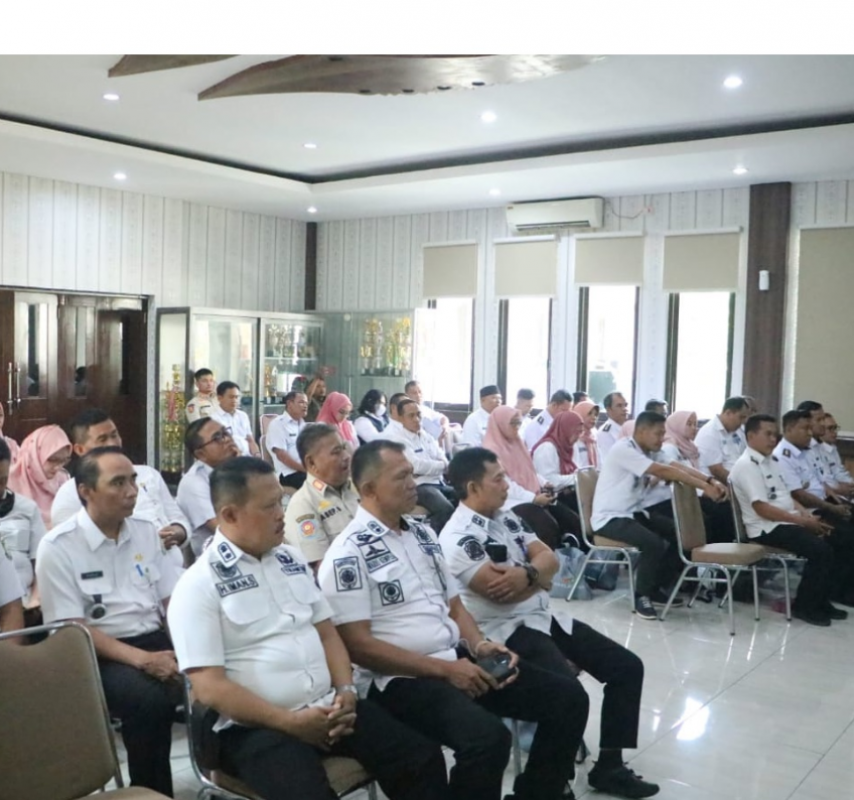 Rakor Optimalisasi Petugas Linmas Dalam Menghadapi Pilkada 2024