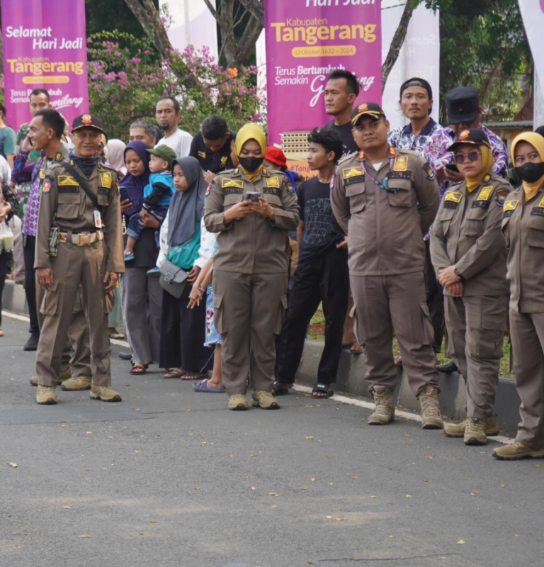 Satpol PP Kabupaten Tangerang Amankan Karnaval Budaya