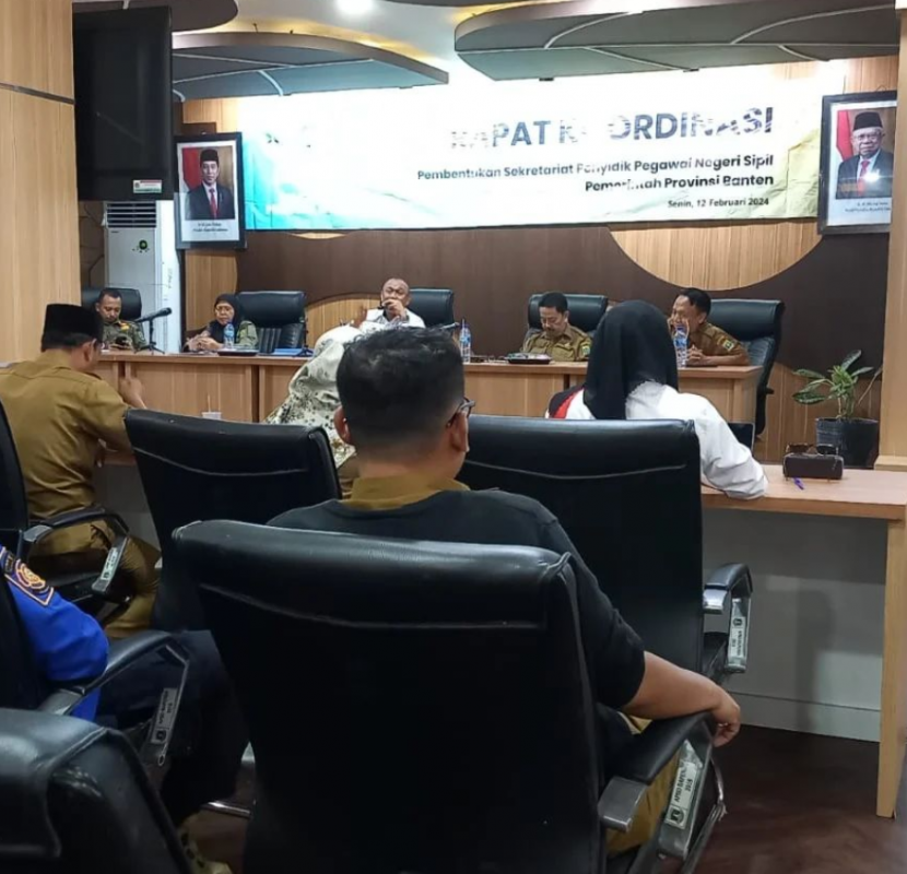 Rapat Koordinasi PPNS Provinsi Banten