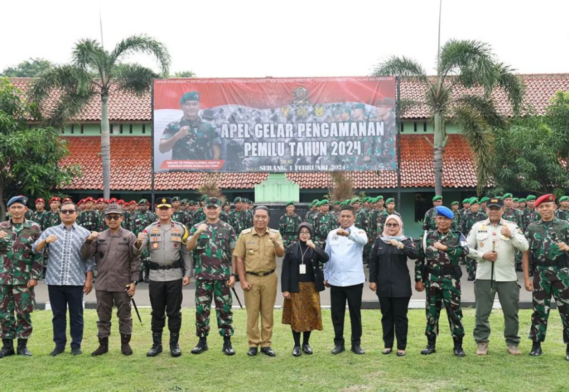 Apel Gelar Pengamanan Pemilu Serentak 2024