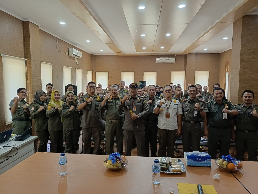 Pembinaan Jabatan Fungsional Polisi Pamong Praja