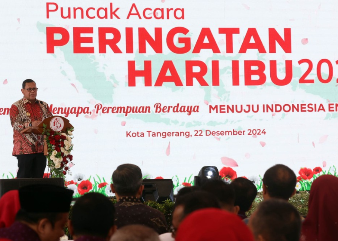 Pj Gubernur Banten Menghadiri Puncak Peringatan Hari Ibu 2024