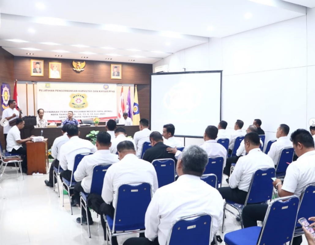 Pengembangan Kapasitas Dan Karir PPNS Kota Tangerang