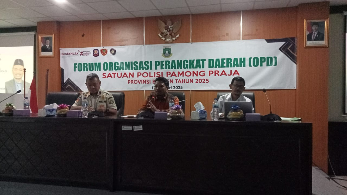 Forum OPD Satuan Polisi Pamong Praja