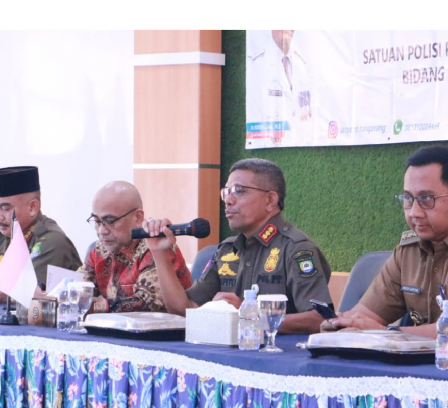 Sosialisasi Penegak Peraturan Daerah dan Peraturan Kepala Daerah Tahun 2024