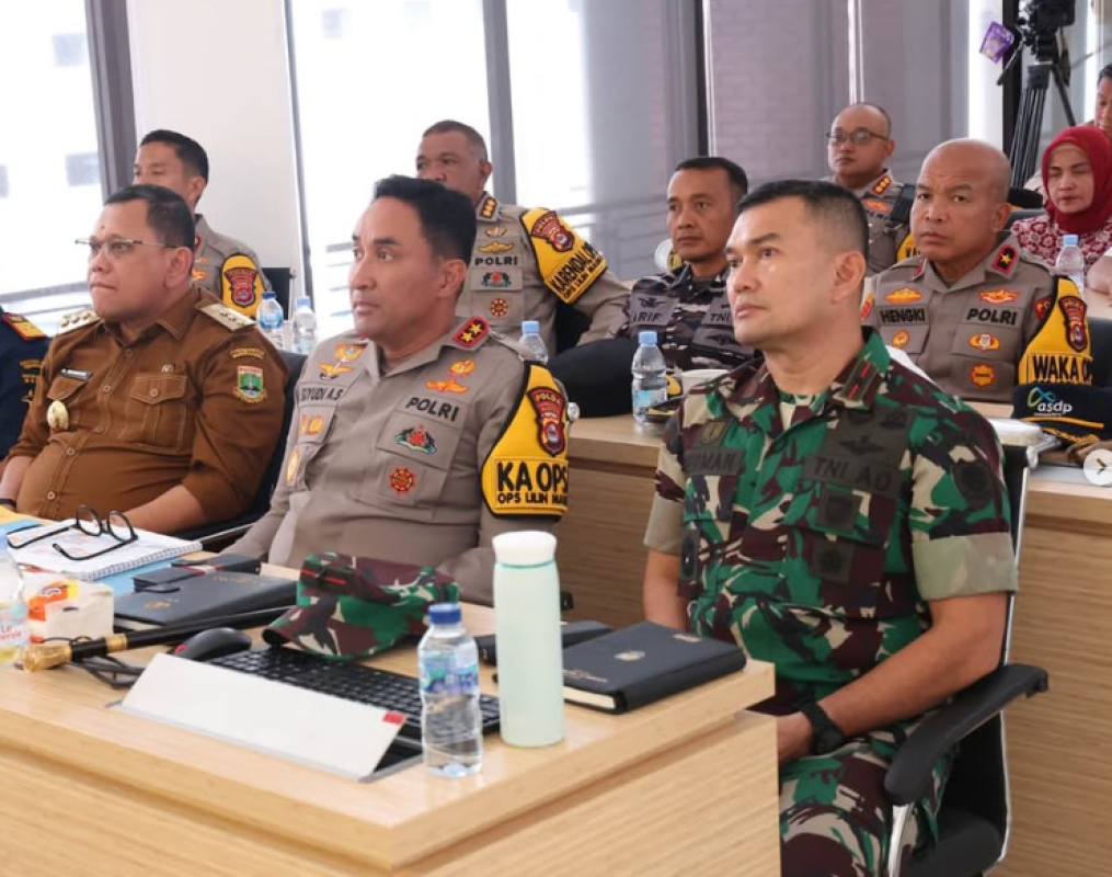 Pj Gubernur Banten Zoom Meeting Bersama Menteri Perhubungan