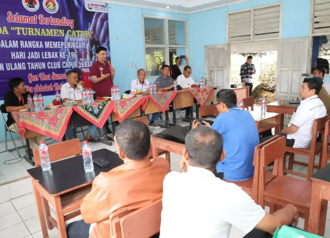 A Dimyati Natakusumah Membuka Turnamen Catur