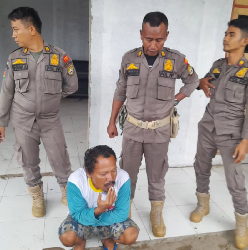 Mengamankan ODGJ Oleh Satpol PP Kota Cilegon