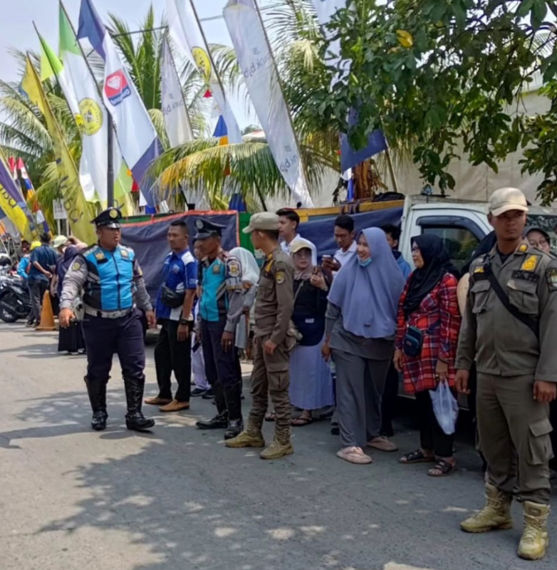 Pengamanan Pilot Project Makan Siang Gratis