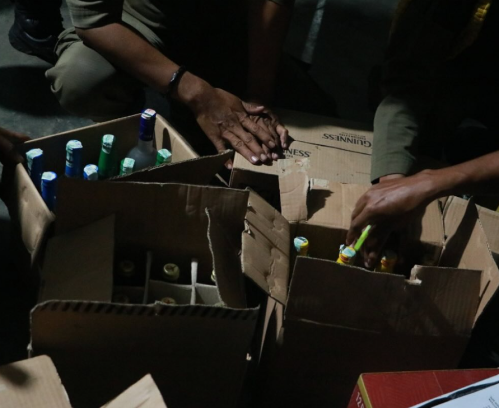 Kegiatan Operasi Penegakan Peraturan Daerah No. 7 Tahun 2005 Kota Tangerang