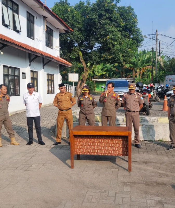 Sertijab Dilingkungan Satpol PP Kabupaten Pandeglang