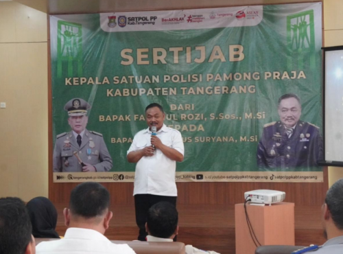 SERTIJAB KASATPOL PP KABUPATEN TANGERANG
