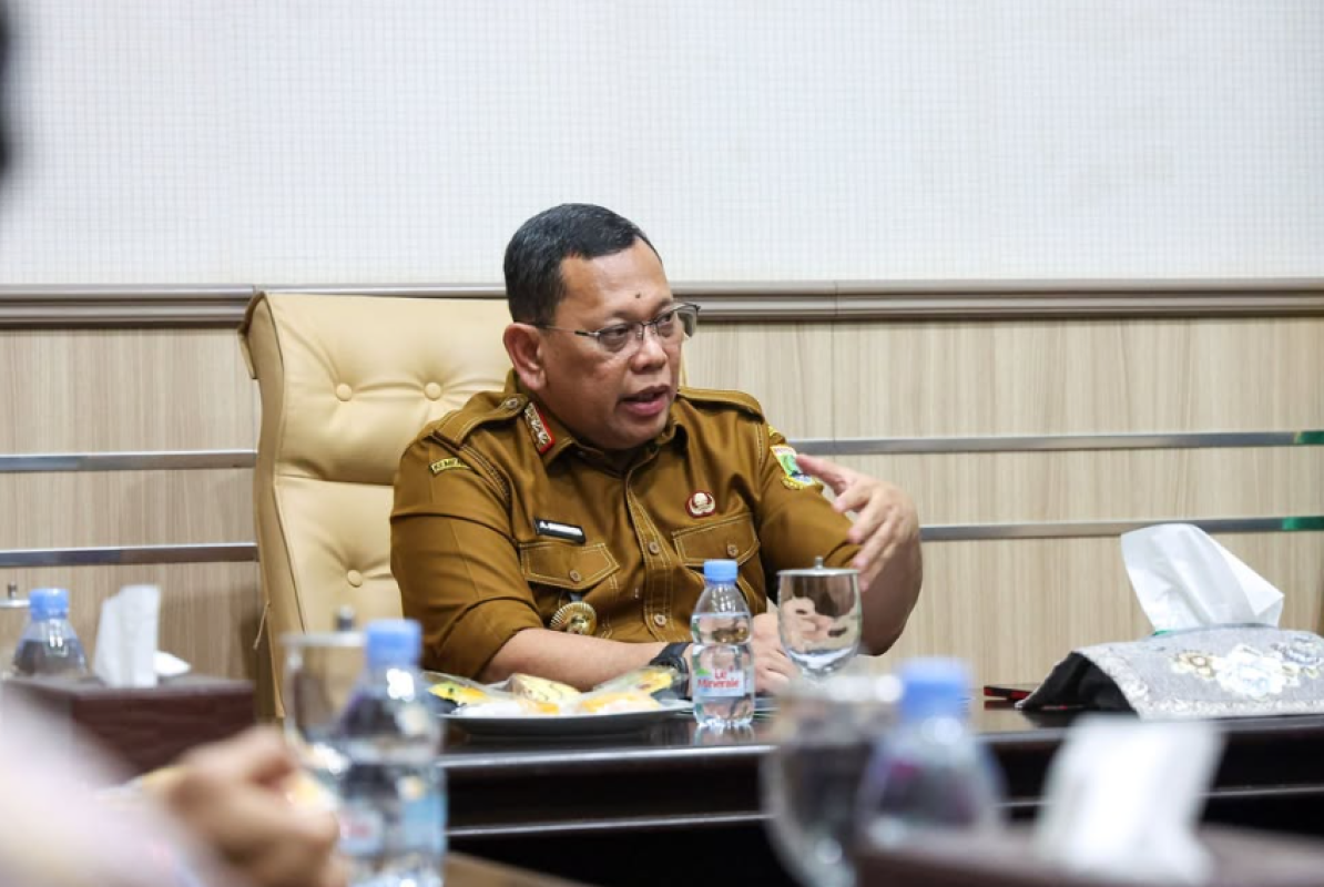 Kunjungan Ombudsman Provinsi Banten Di Ruang Rapat Gubernur Banten,