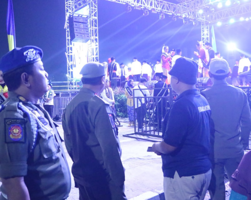 Pengamanan Festival Cisadane Kota Tangerang