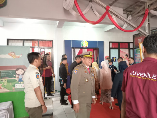 Satpol PP Lakukan Pengamanan Pemberian Remisi di Lapas Kelas II Serang