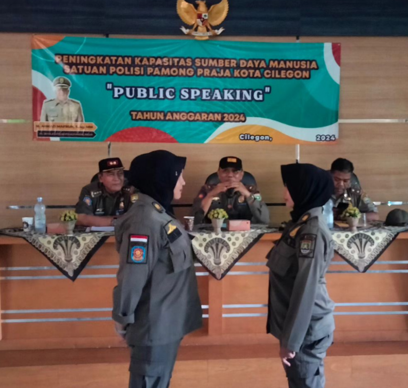 Peningkatan Kapasitas SDM Satpol PP Kota Cilegon
