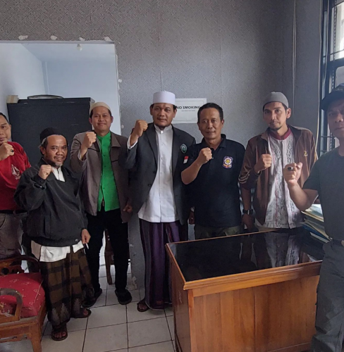 Kasatpol PP Kab Pandeglang Menerima Audiensi Relawan RPM