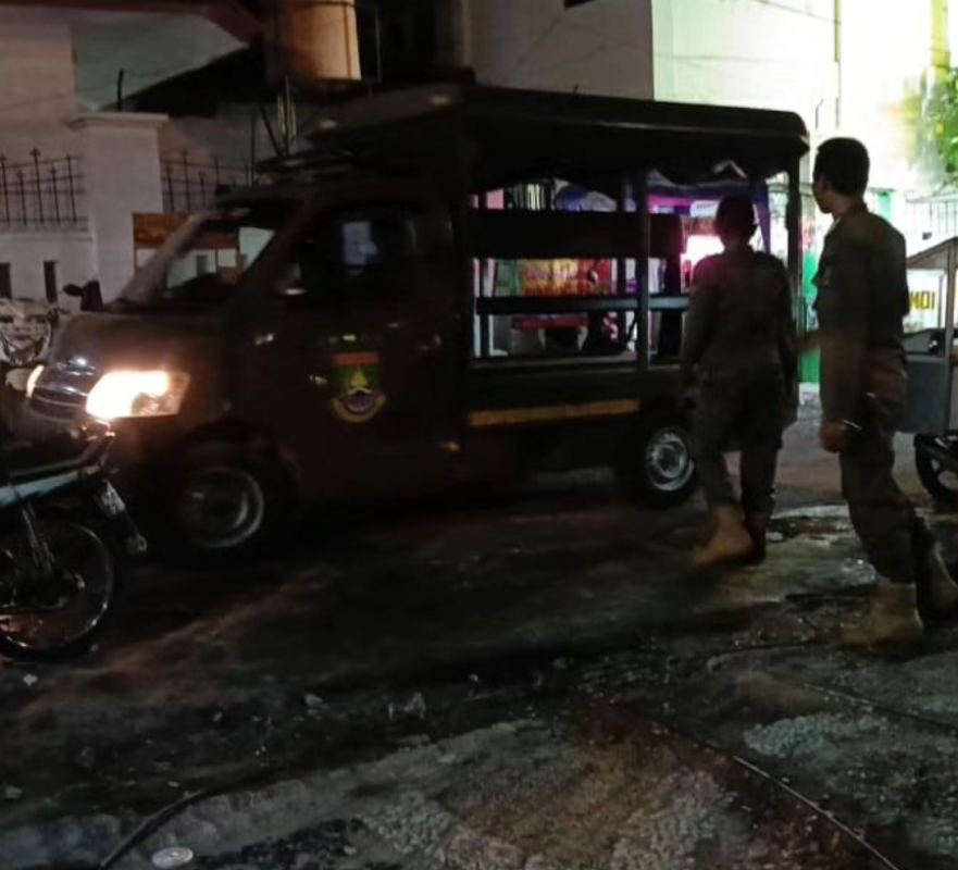 Patroli Rutin Satpol PP Kota Cilegon