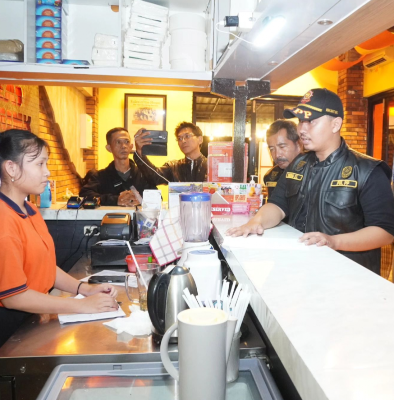 Sosialisasi Surat Edaran Jam Operasional Tempat Hiburan Malam