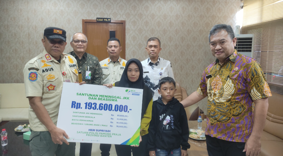 Santunan Meninggal JKK Dan Beasiswa