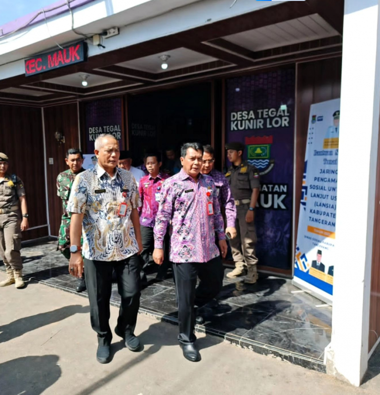 Pengamanan Pj Bupati Tangerang