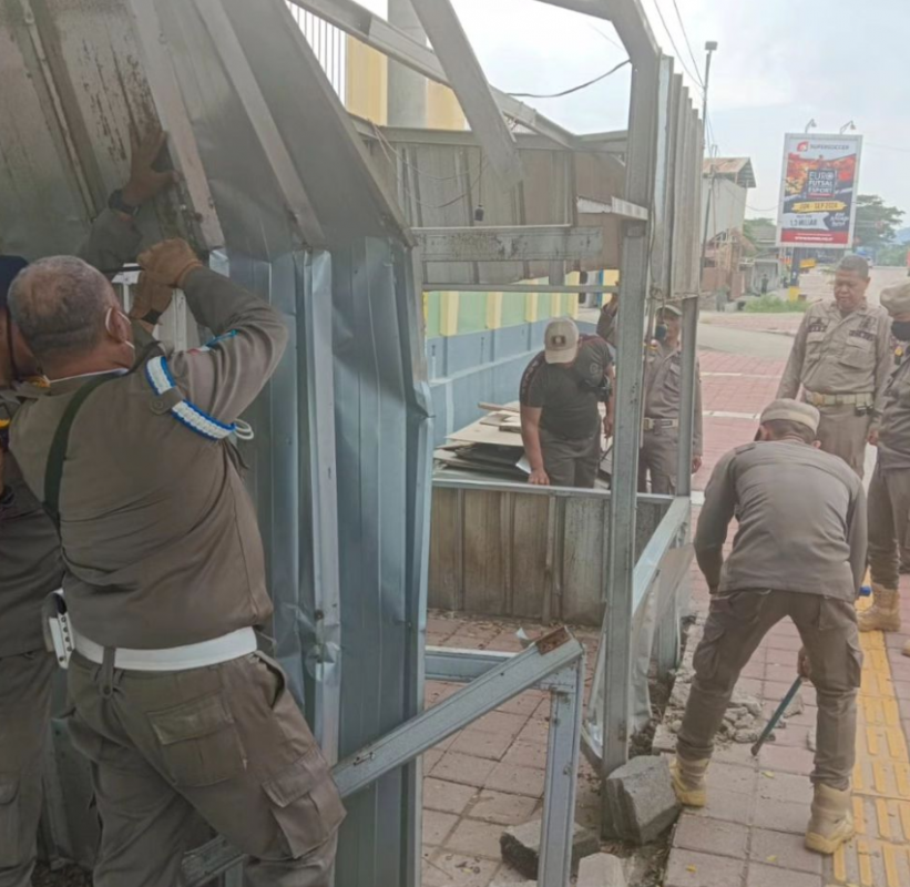 Penertiban Bangunan Liar Wilayah Kota Cilegon