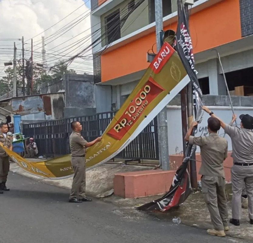 Penegakan Perda 04 Tahun 2008 Kabupaten Pandeglang