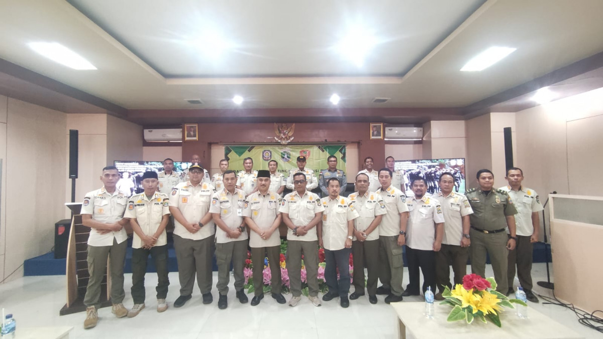Rakor Tramtibum Tingkat Provinsi Banten Tahun 2024