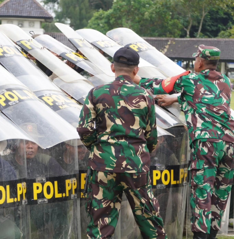 Satpol PP Kabupaten Tangerang Pelatihan Menjelang HUT Satpol PP