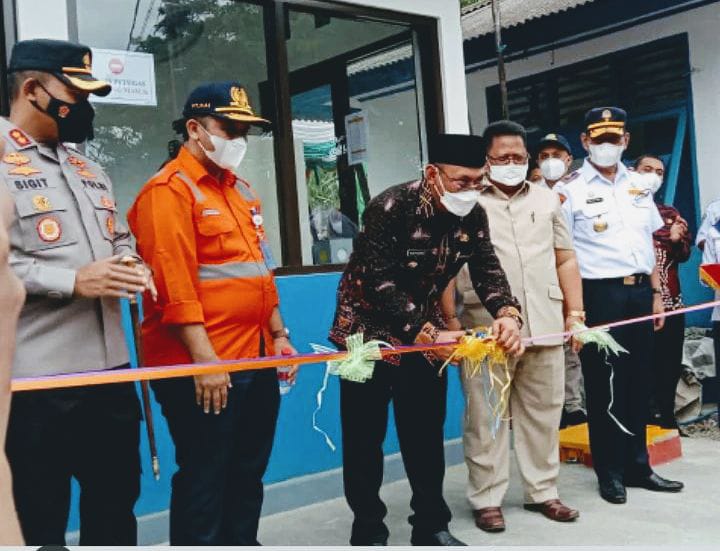 Peresmian Operasional Pos Jaga Perlintasan Kereta Api Citangkil Kota Cilegon